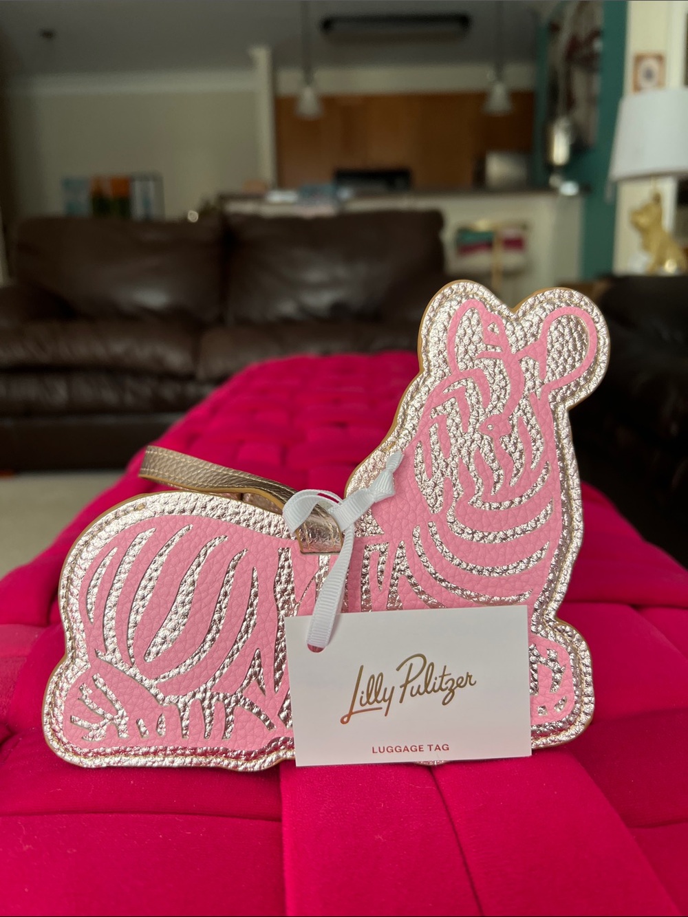 Lilly Pulitzer Luggage Tag - Picture 2 of 6